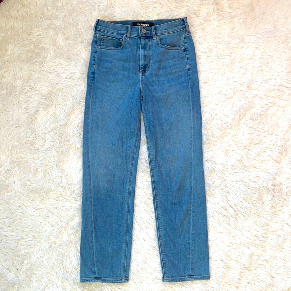 Express “mom jean” high rise :)